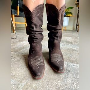 STEVE MADDEN Slouchy Cowboy Boots